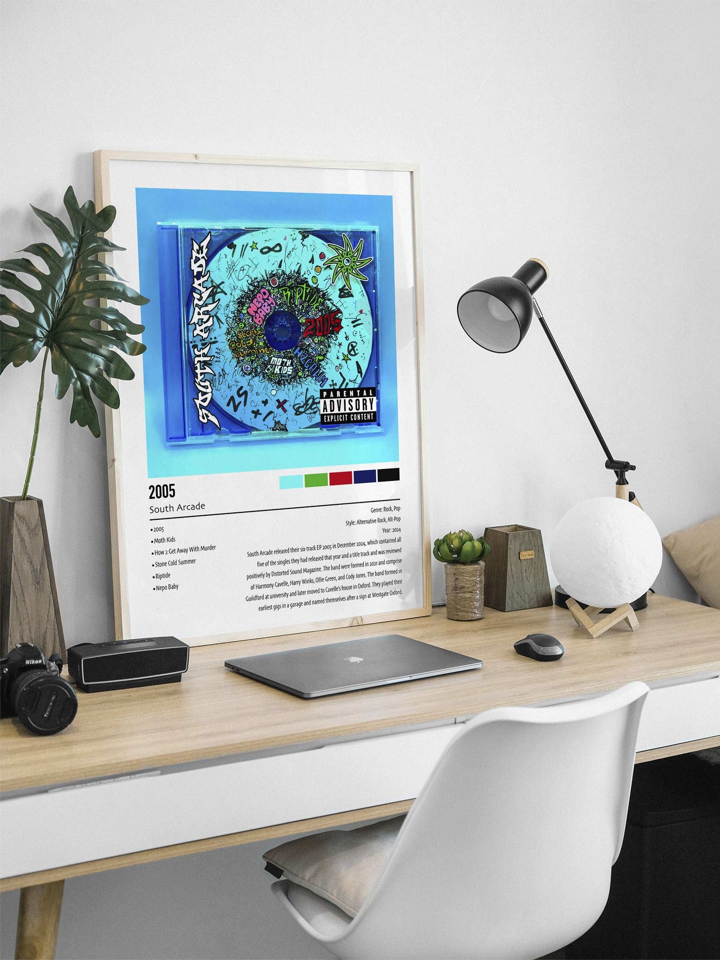 South Arcade | 2005 | Custom Album Cover Poster Print
