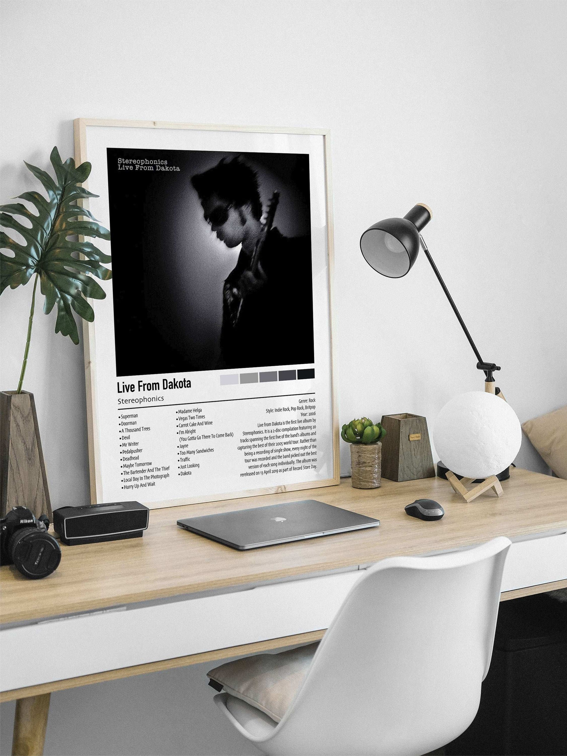 Stereophonics | Live From Dakota | Custom Album Cover Poster Print