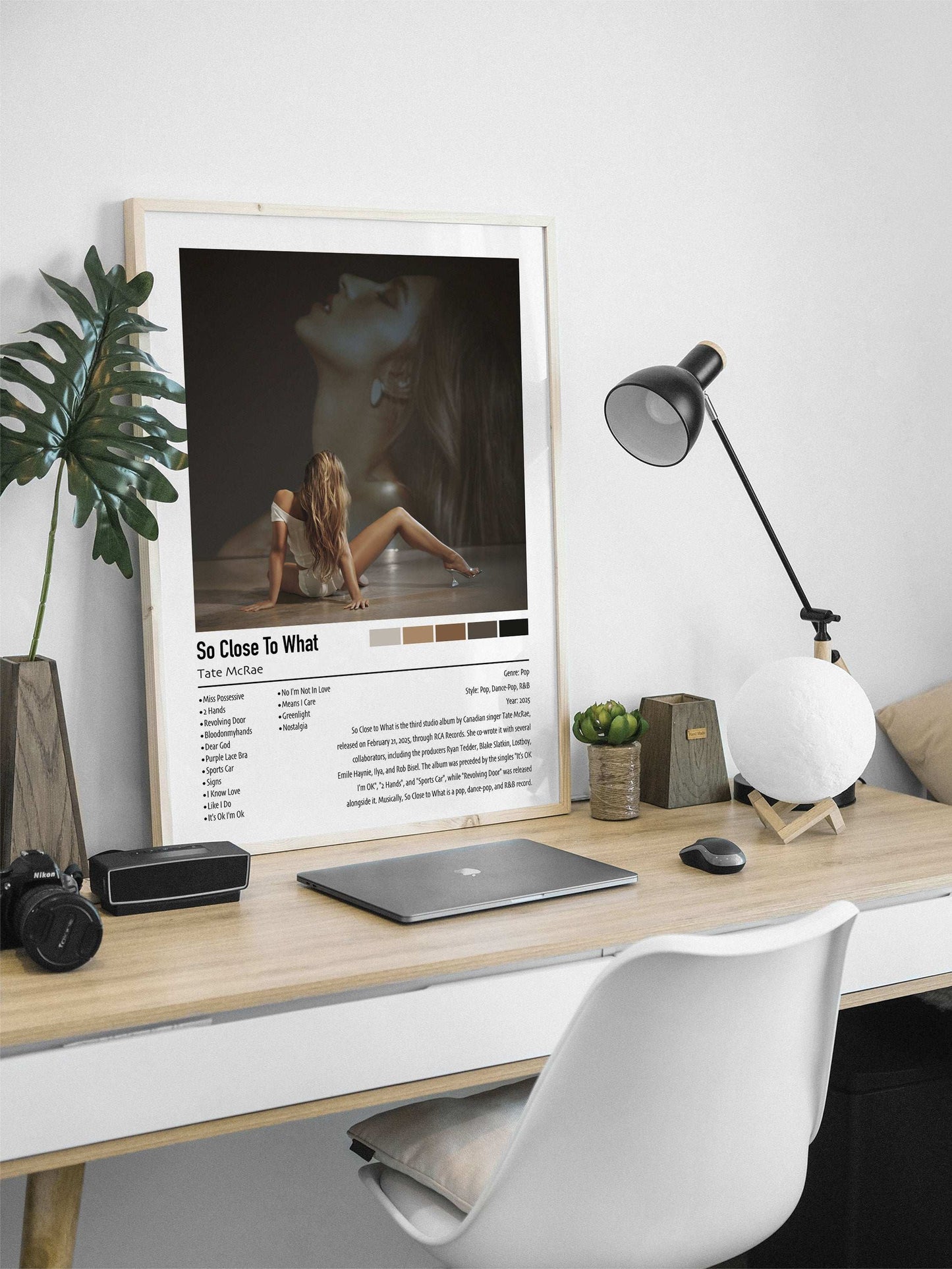 Tate McRae | So Close To What | Custom Album Cover Poster Print