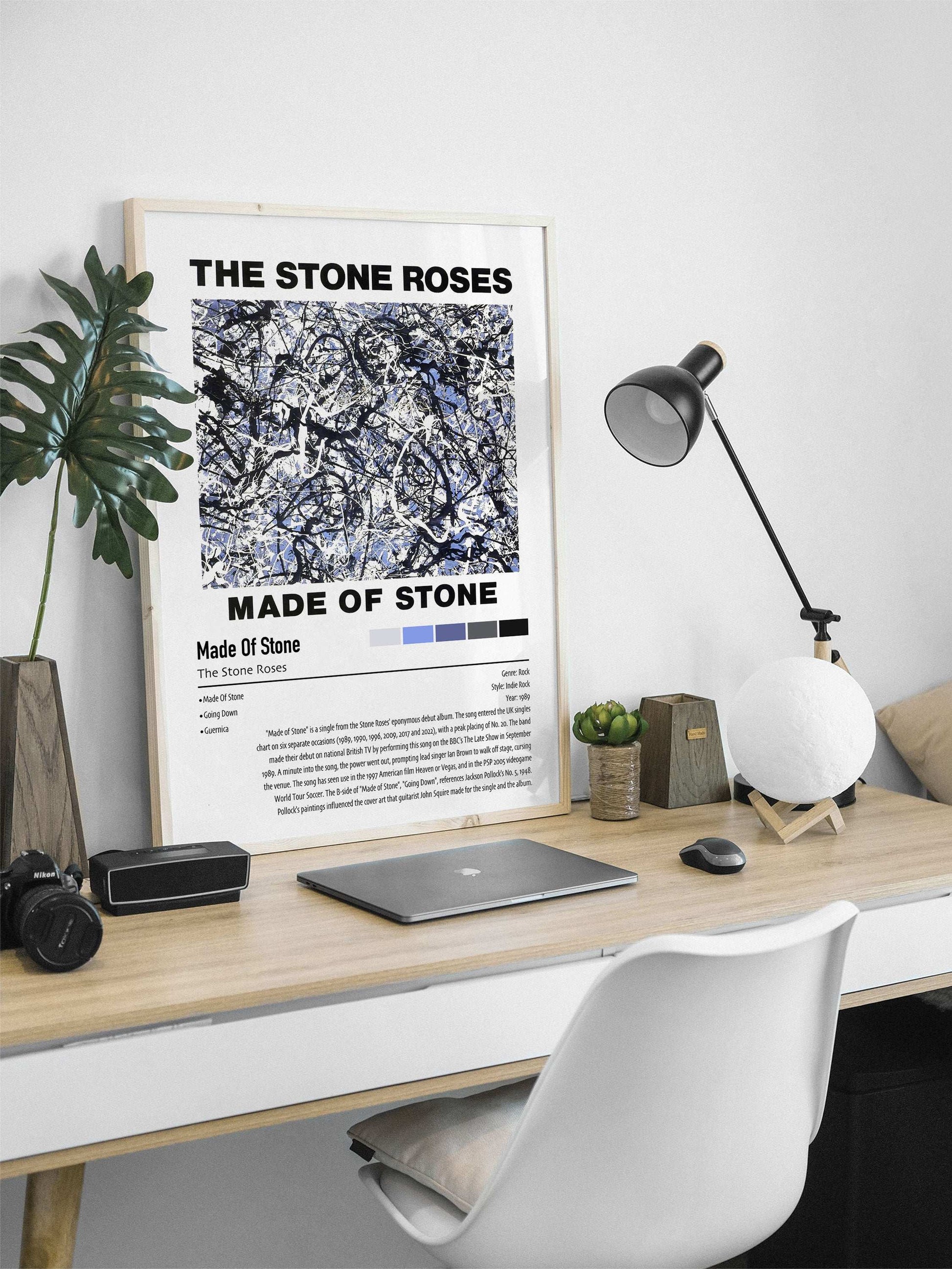 The Stone Roses | Made Of Stone | Custom Album Cover Poster Print