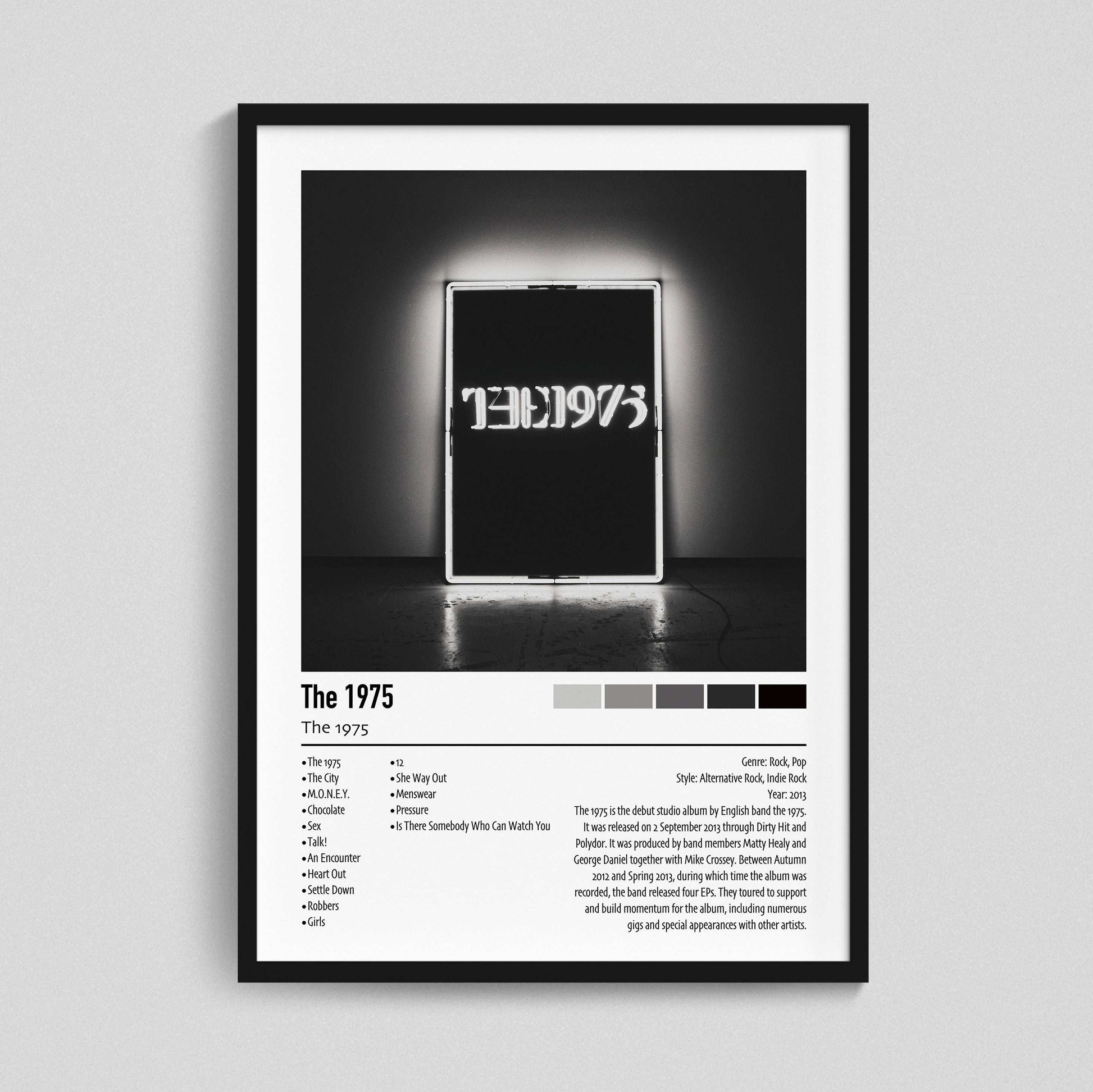 The 1975 | The 1975 | Custom Album Cover Poster Print