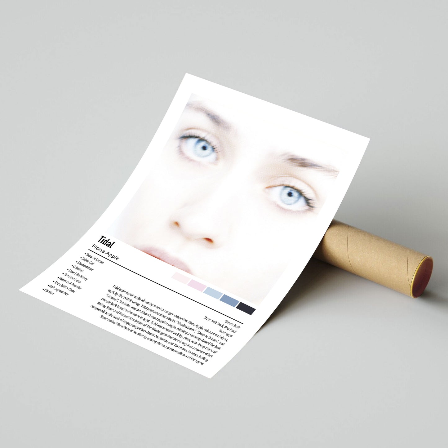 Fiona Apple | Tidal | Custom Album Cover Poster Print