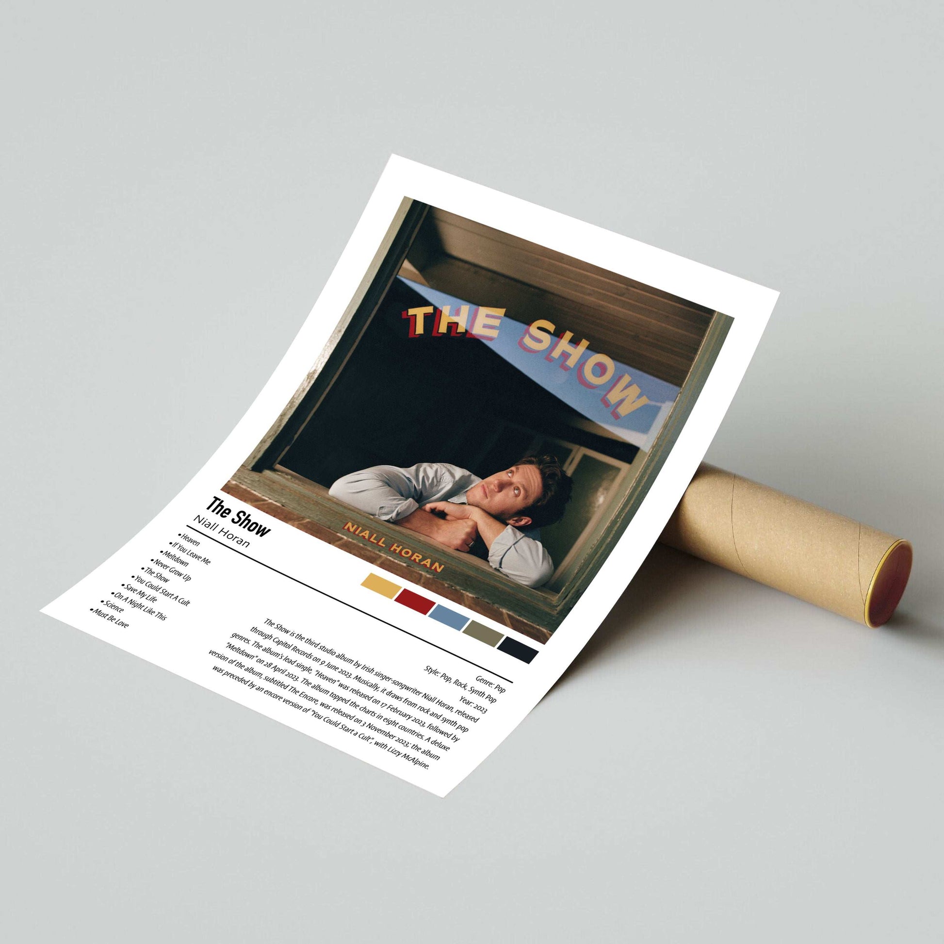 Niall Horan | The Show | Custom Album Cover Poster Print