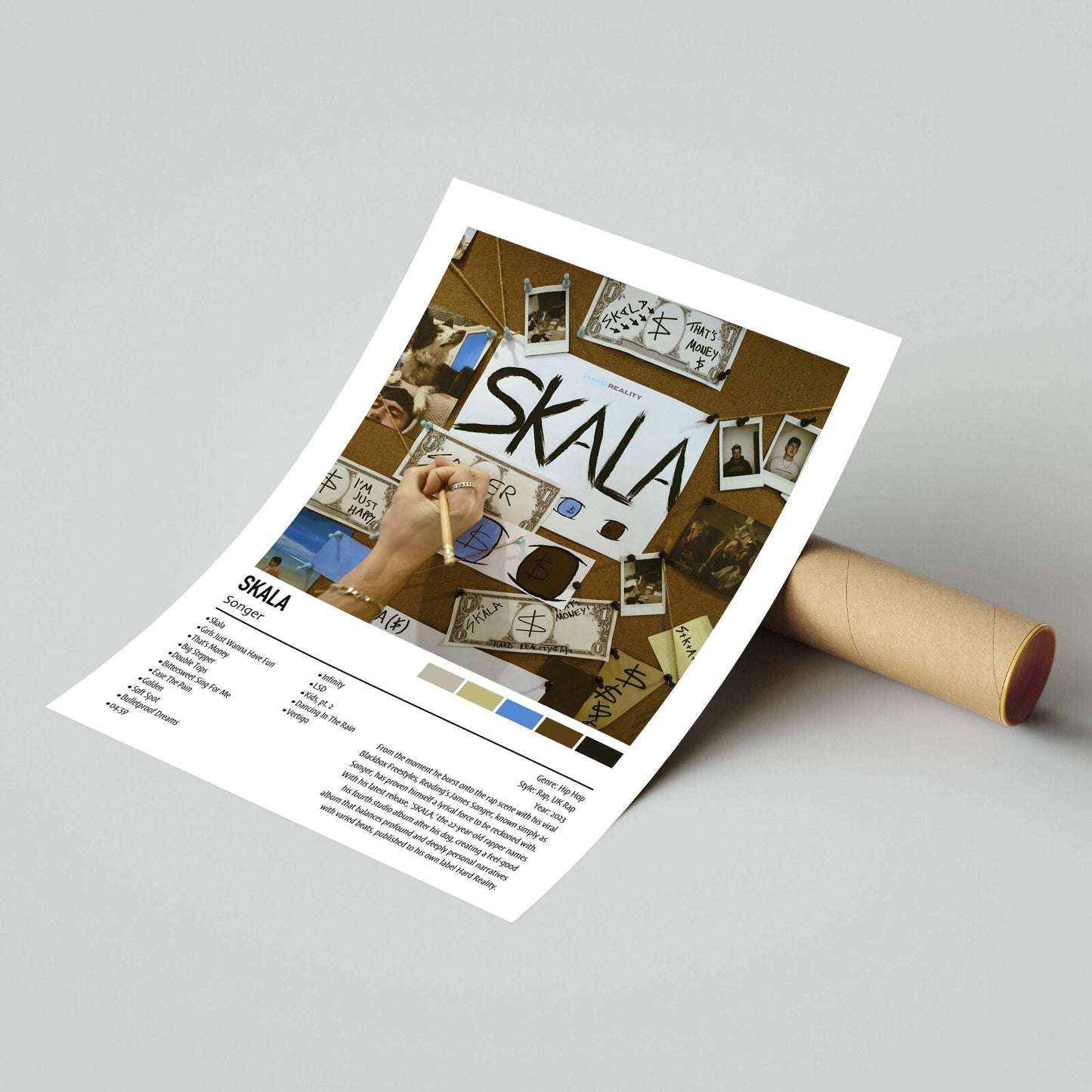 Songer | SKALA | Custom Album Cover Poster Print