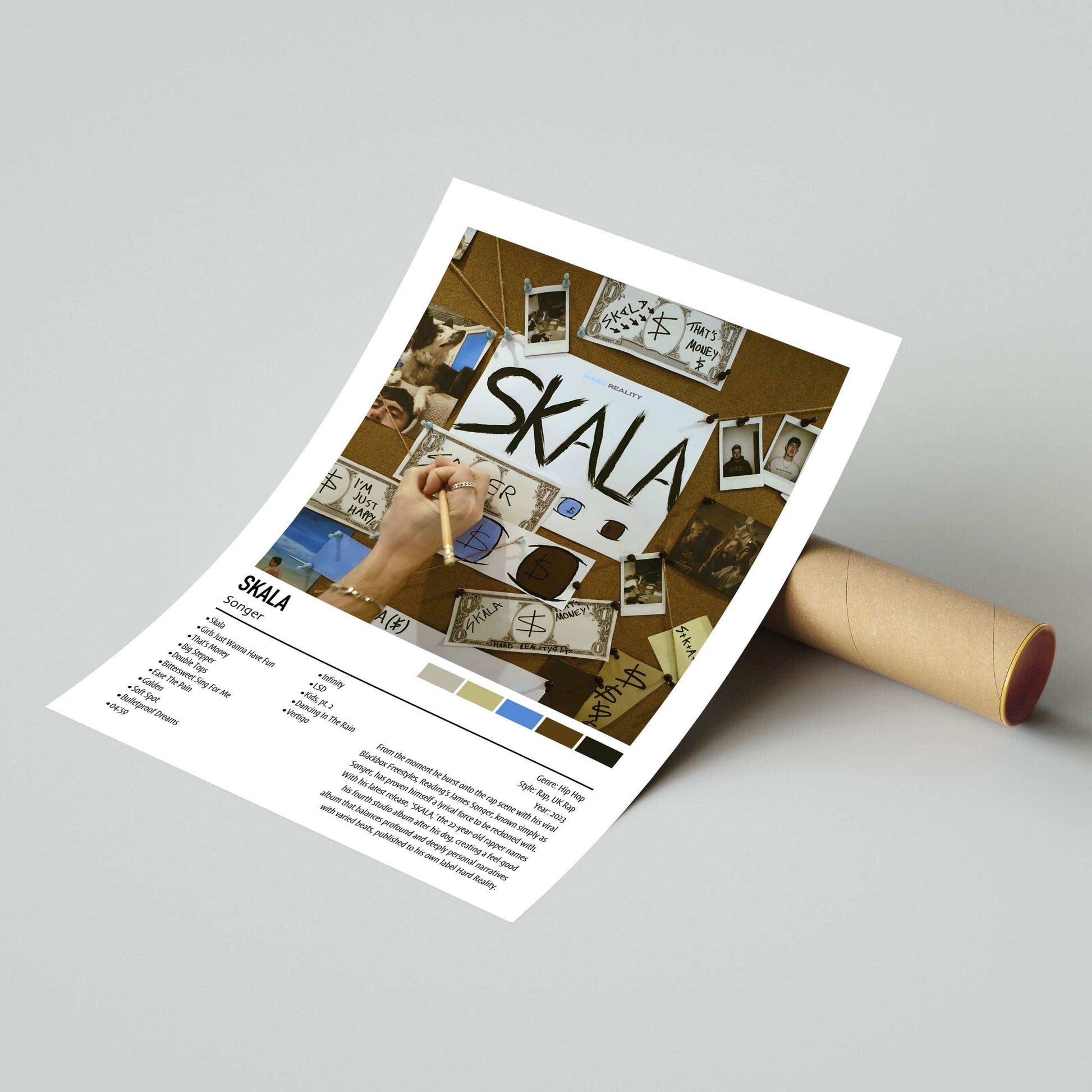 Songer | SKALA | Custom Album Cover Poster Print
