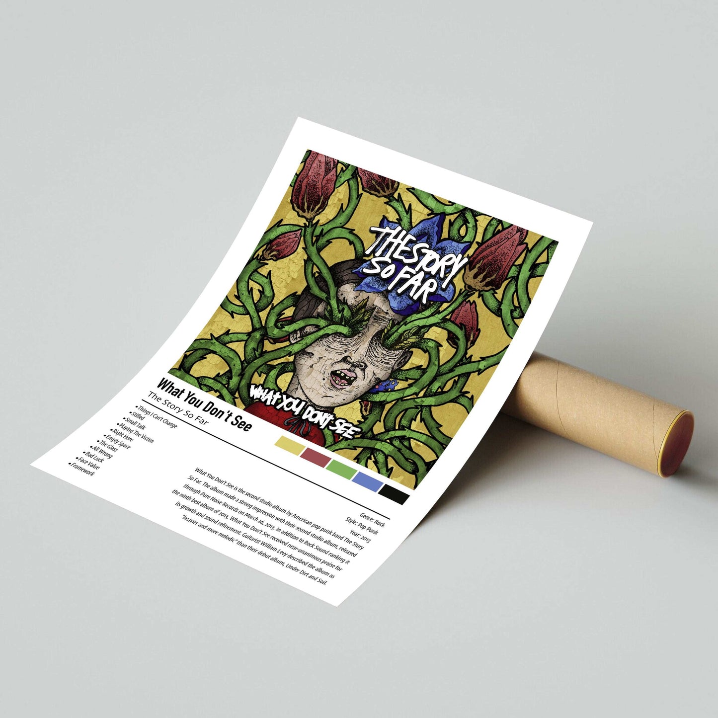 The Story So Far | What You Don't See | Custom Album Cover Poster Print