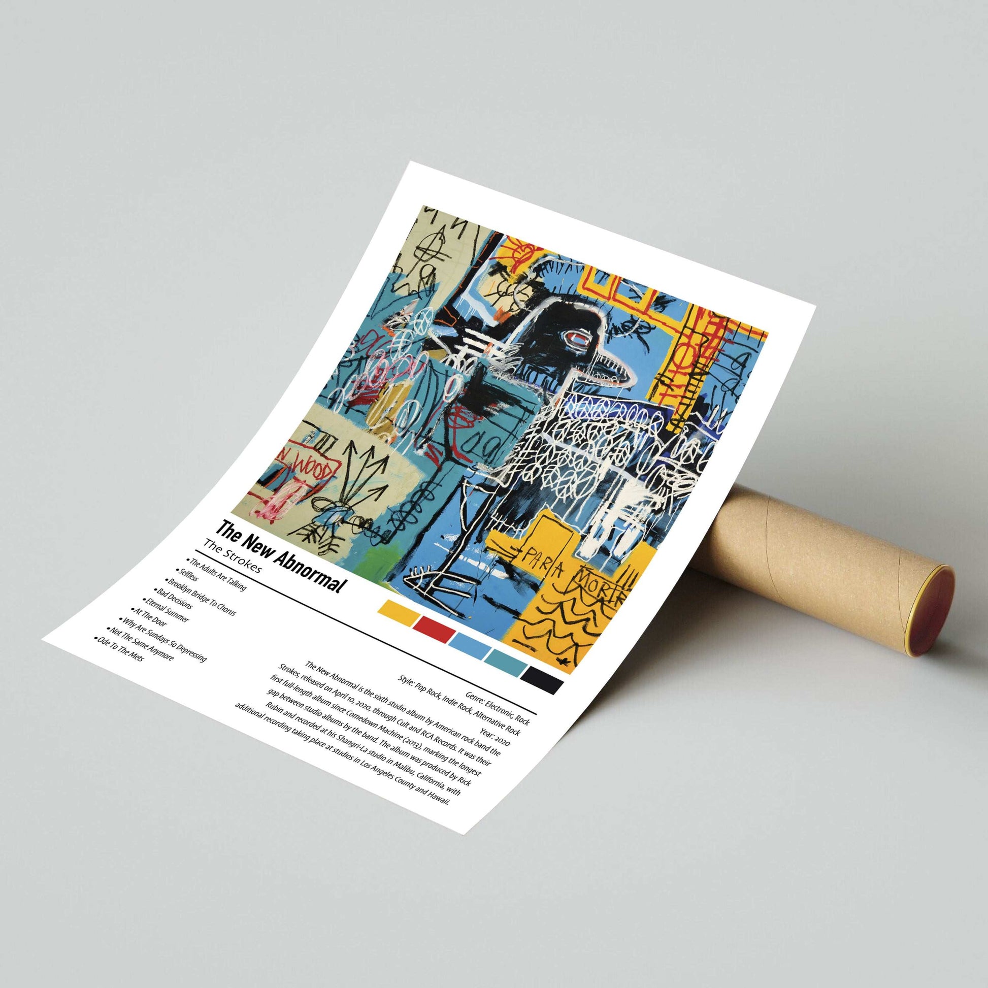 The Strokes | The New Abnormal | Custom Album Cover Poster Print