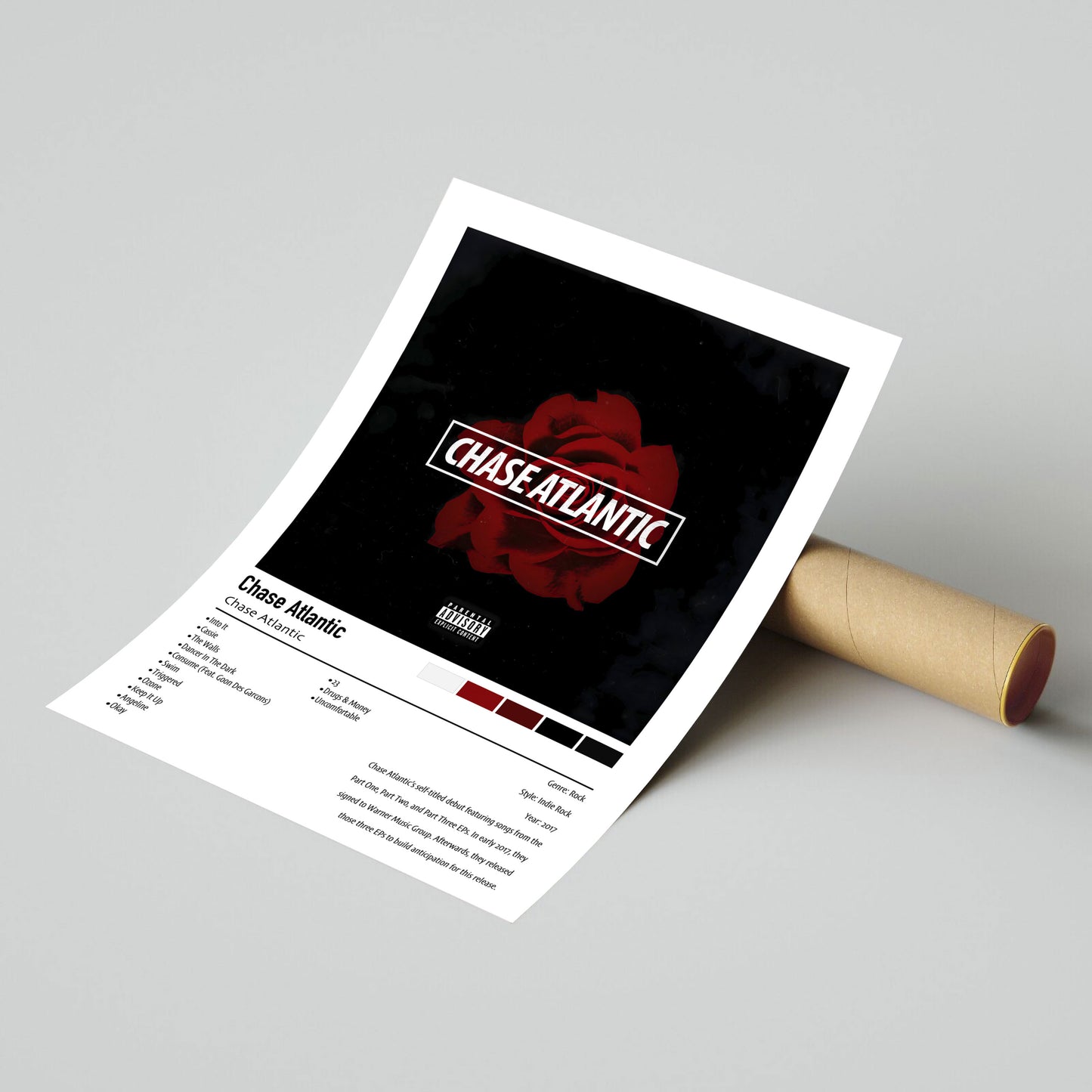 Chase Atlantic | Chase Atlantic | Custom Album Cover Poster Print