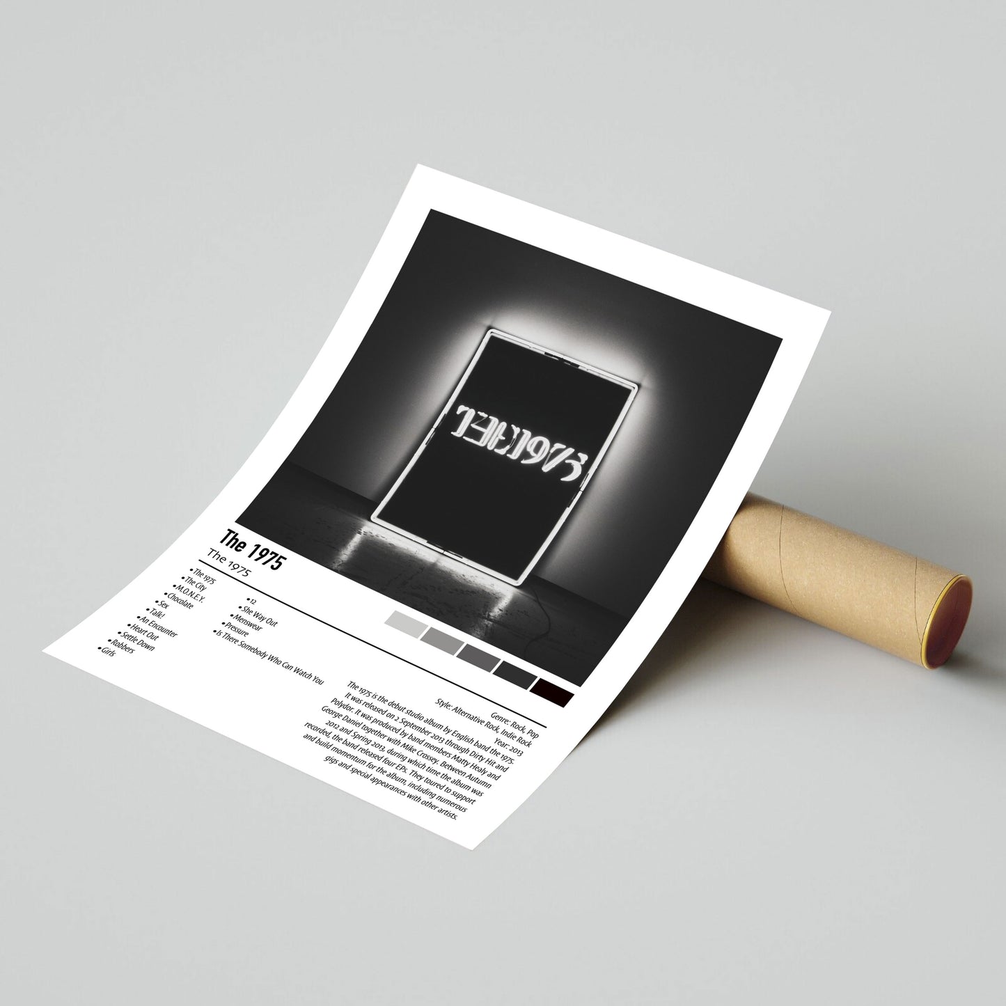 The 1975 | The 1975 | Custom Album Cover Poster Print