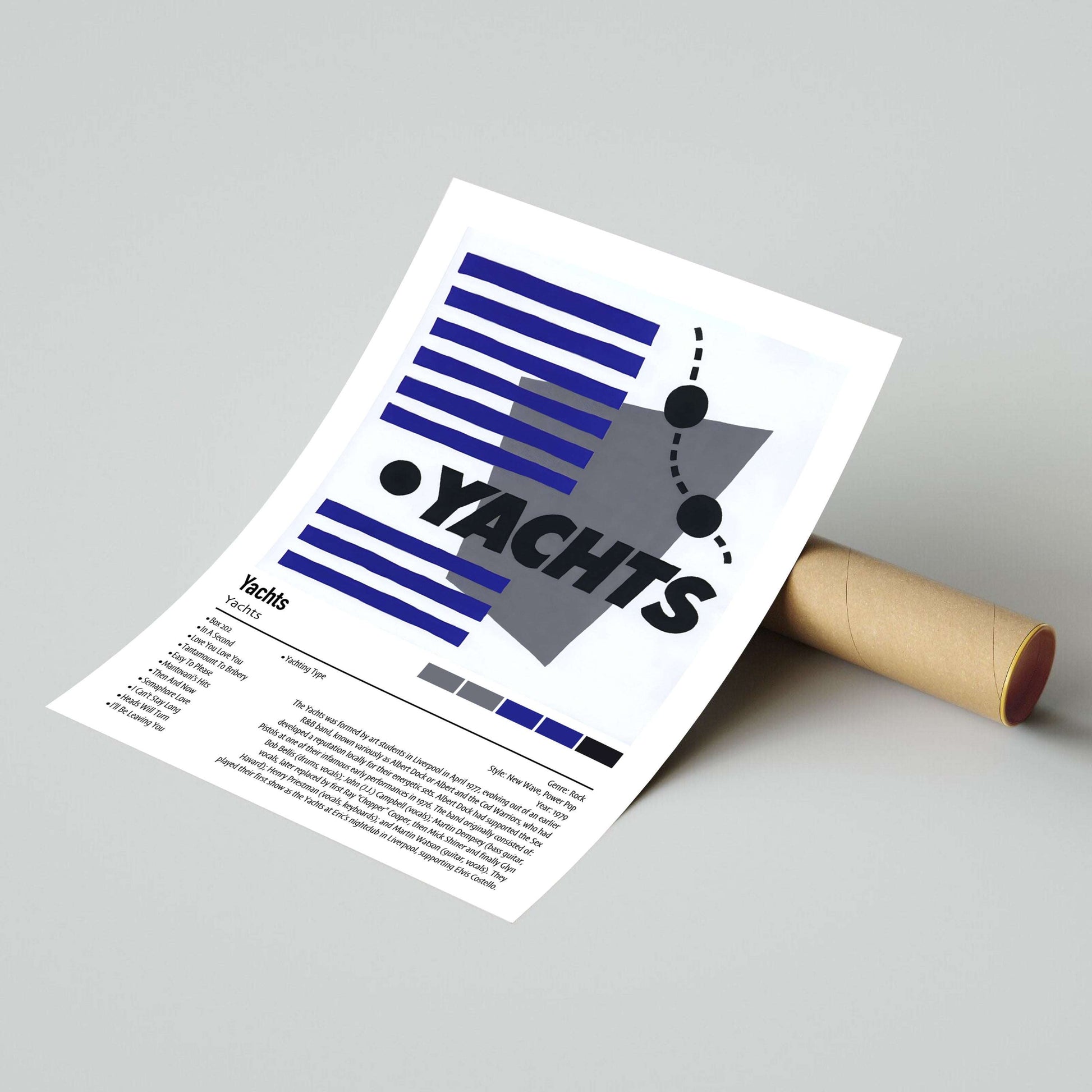 Yachts | Yachts | Custom Album Cover Poster Print