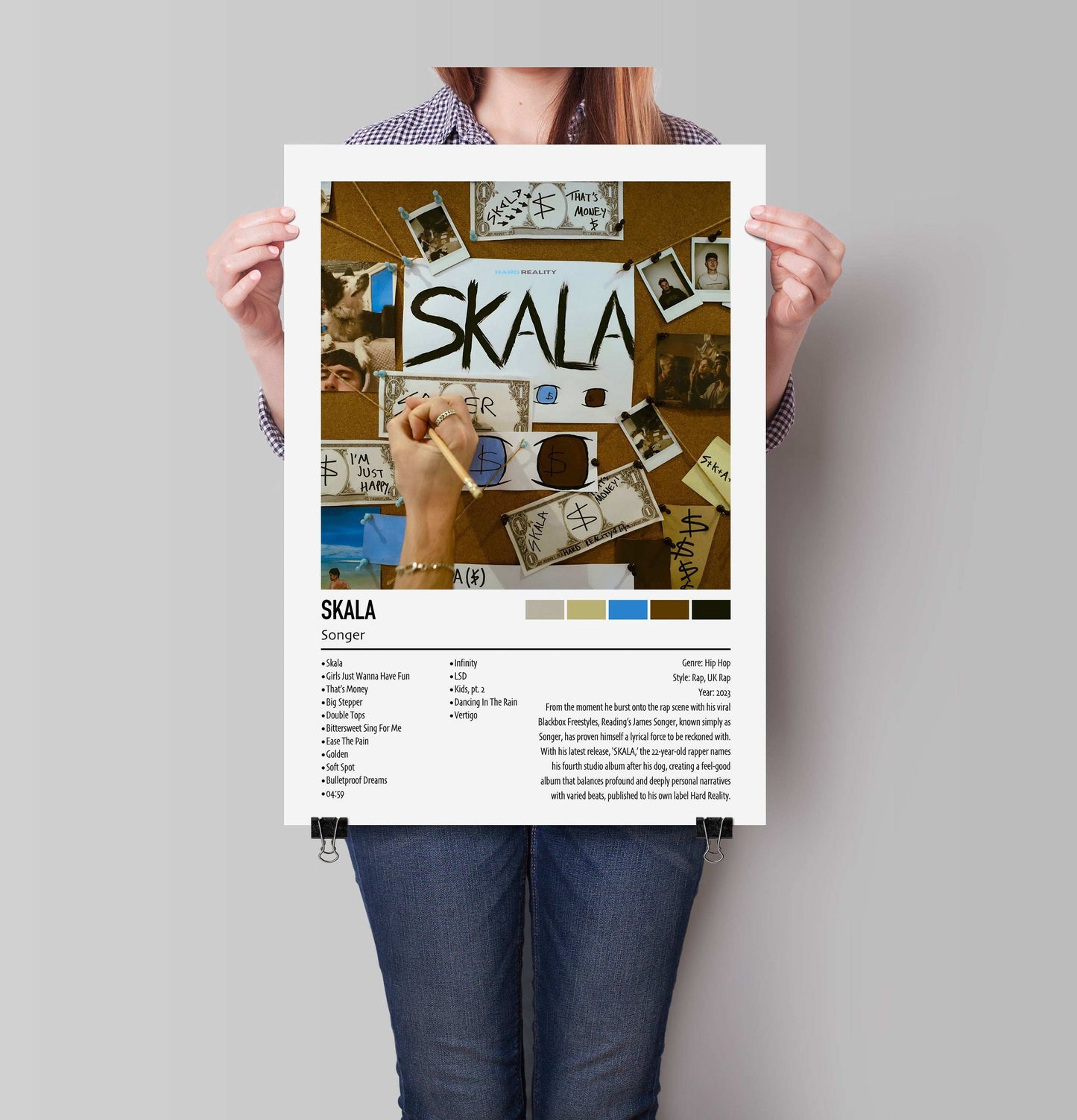 Songer | SKALA | Custom Album Cover Poster Print