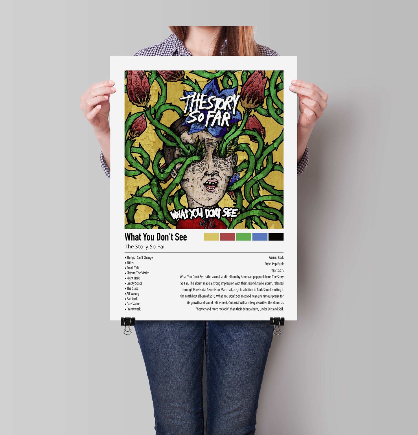 The Story So Far | What You Don't See | Custom Album Cover Poster Print