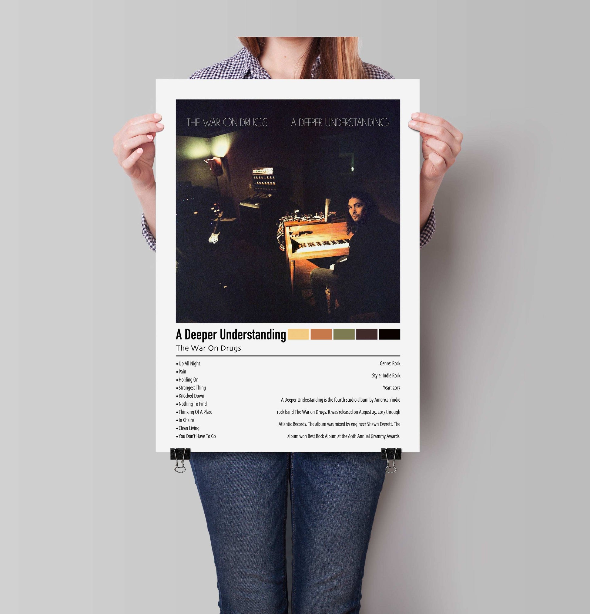 The War On Drugs | A Deeper Understanding | Custom Album Cover Poster Print