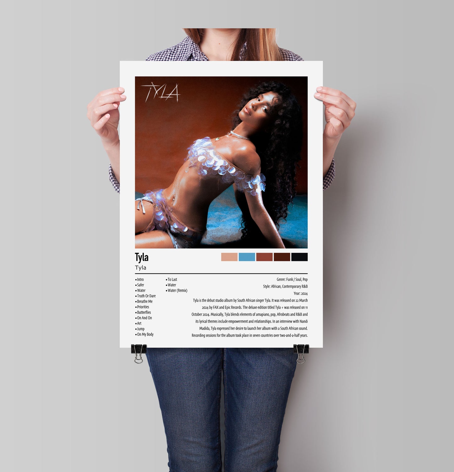 Tyla | Tyla | Custom Album Cover Poster Print