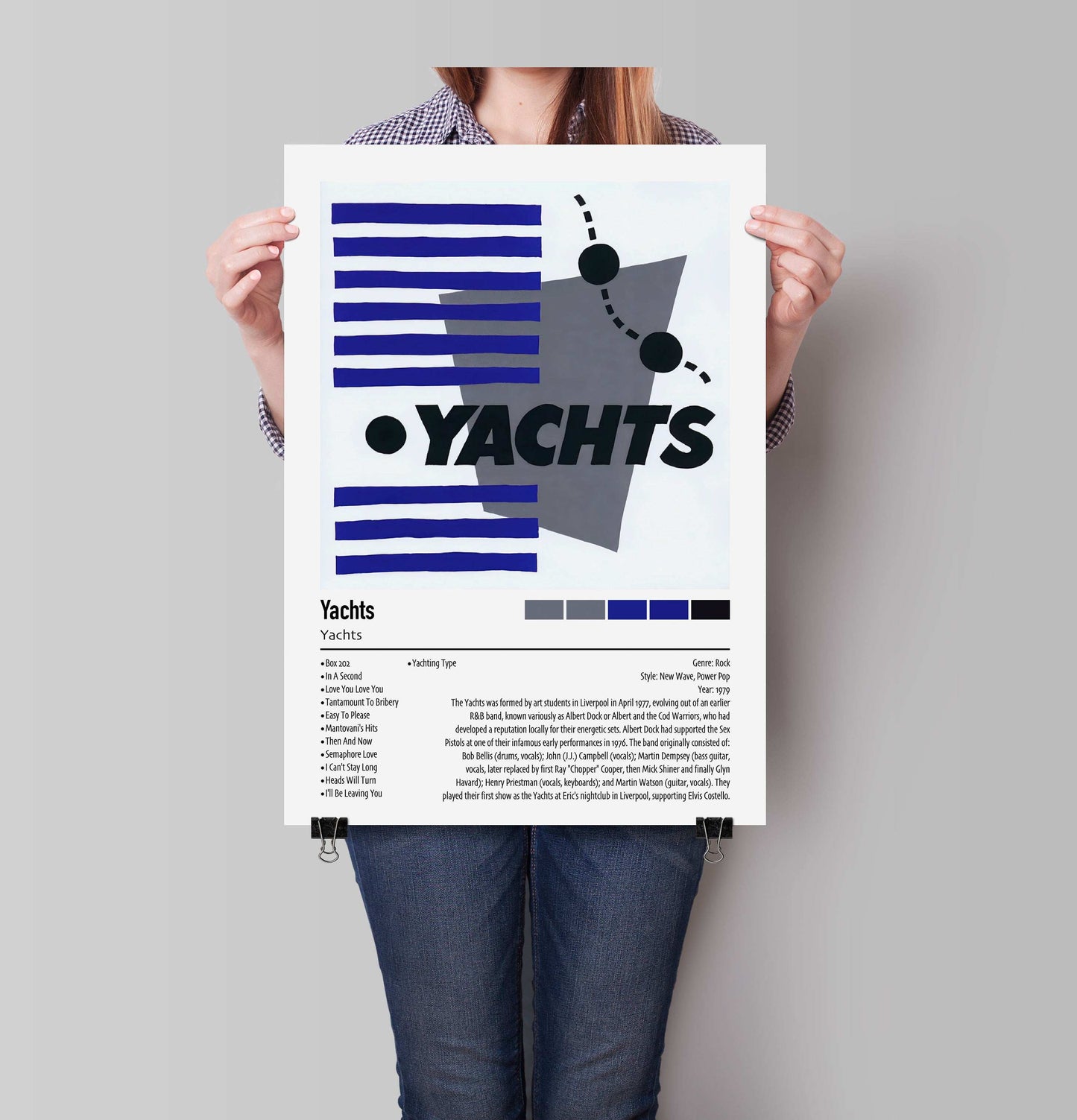 Yachts | Yachts | Custom Album Cover Poster Print