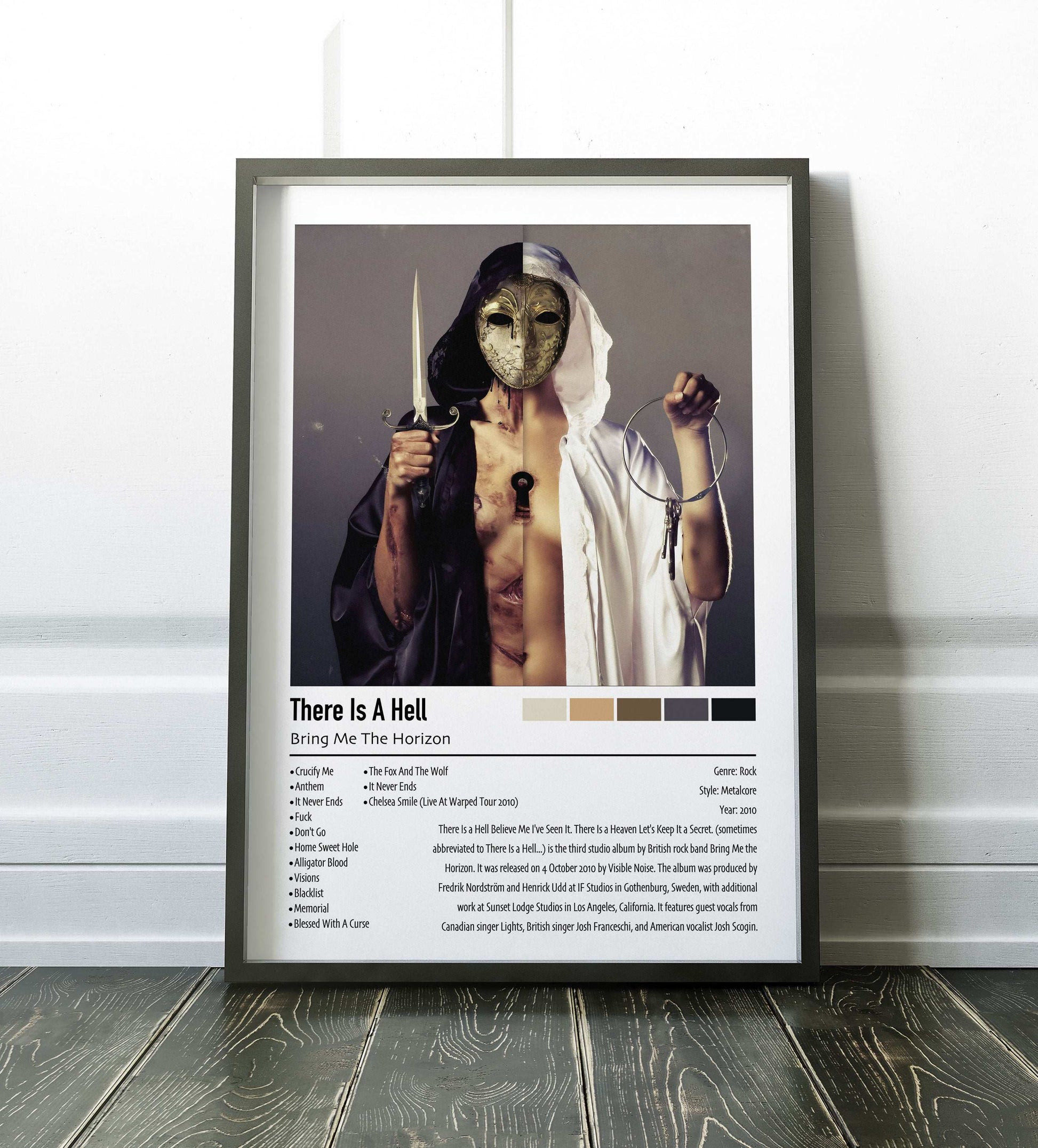 Bring Me The Horizon | There Is A Hell | Custom Album Cover Poster Print
