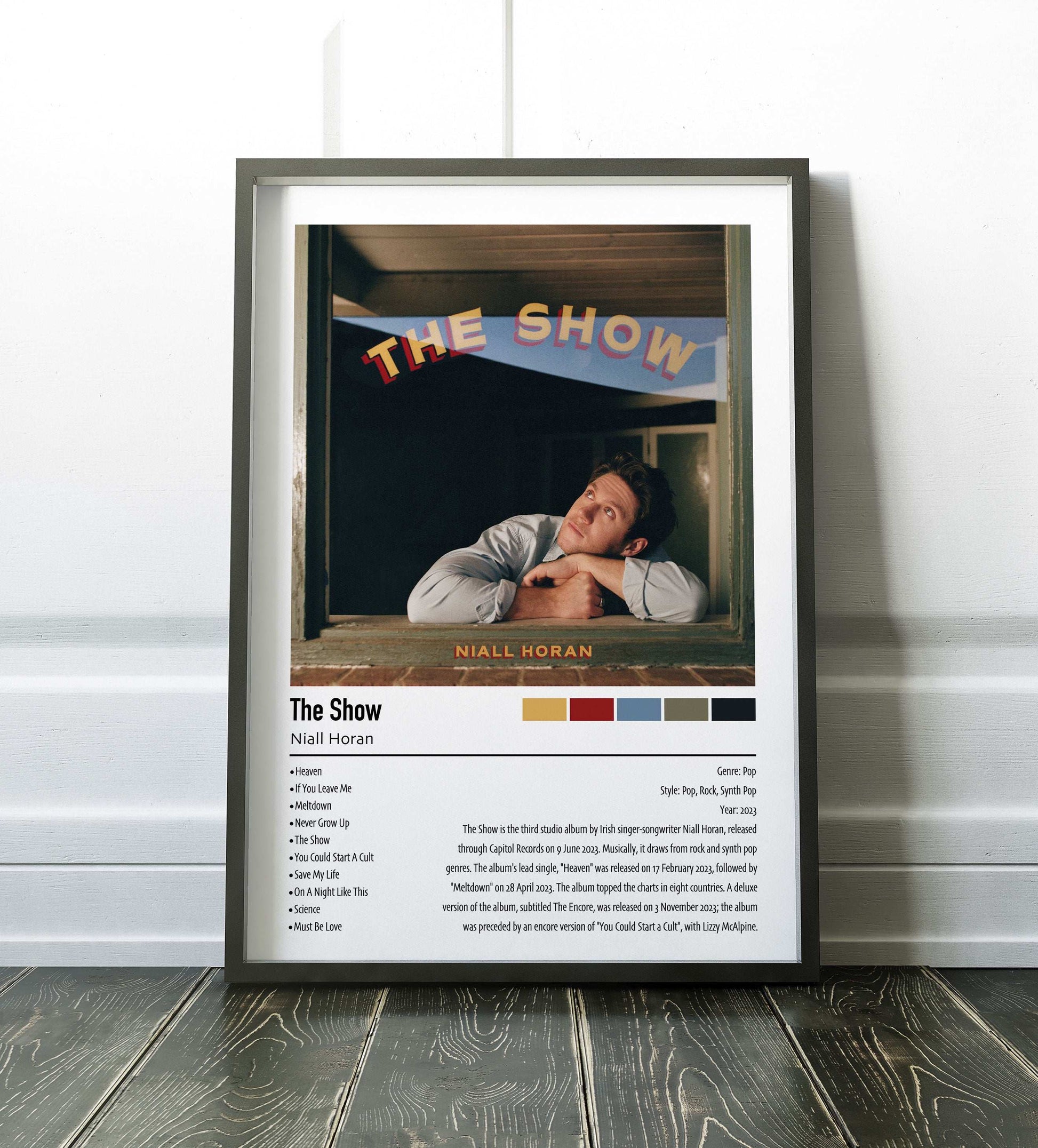 Niall Horan | The Show | Custom Album Cover Poster Print