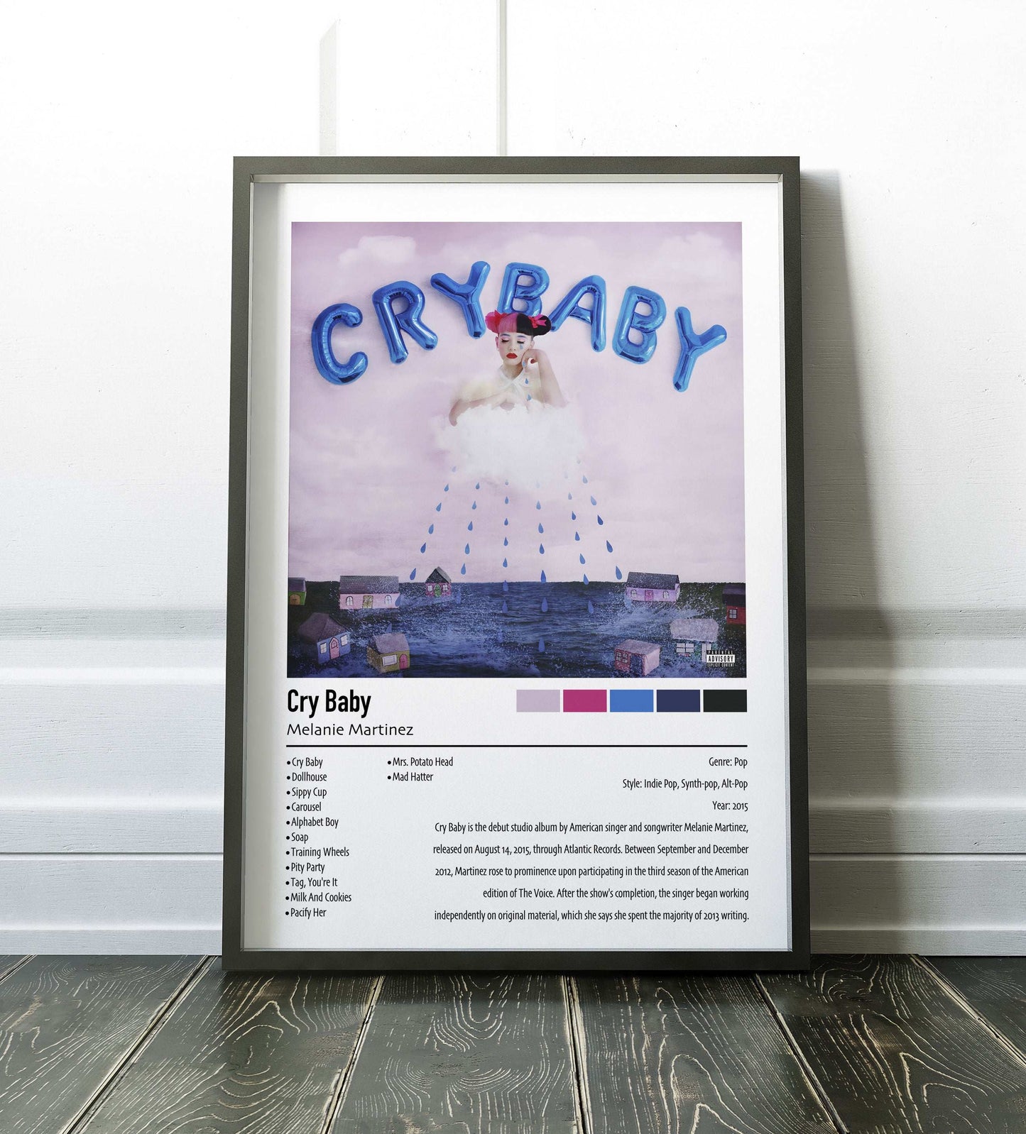 Melanie Martinez | Cry Baby | Custom Album Cover Poster Print