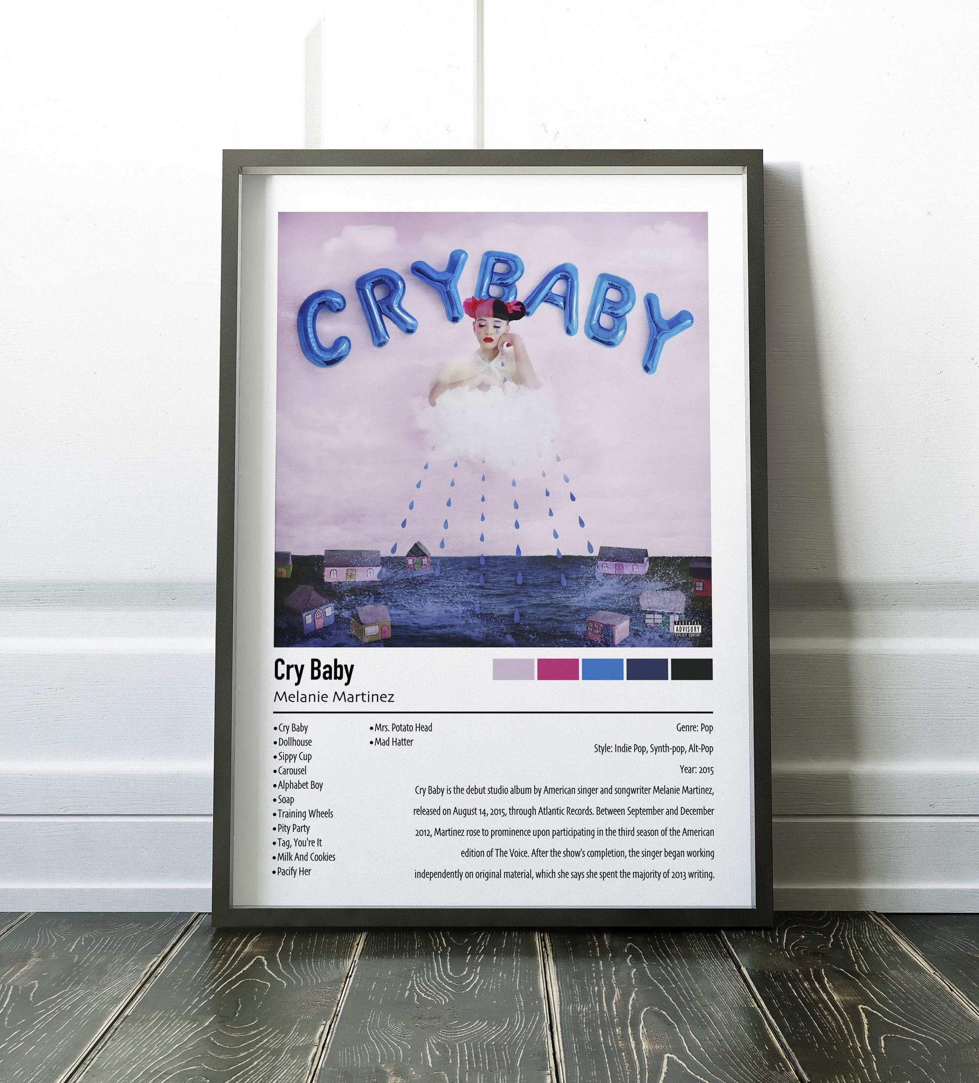 Melanie Martinez | Cry Baby | Custom Album Cover Poster Print