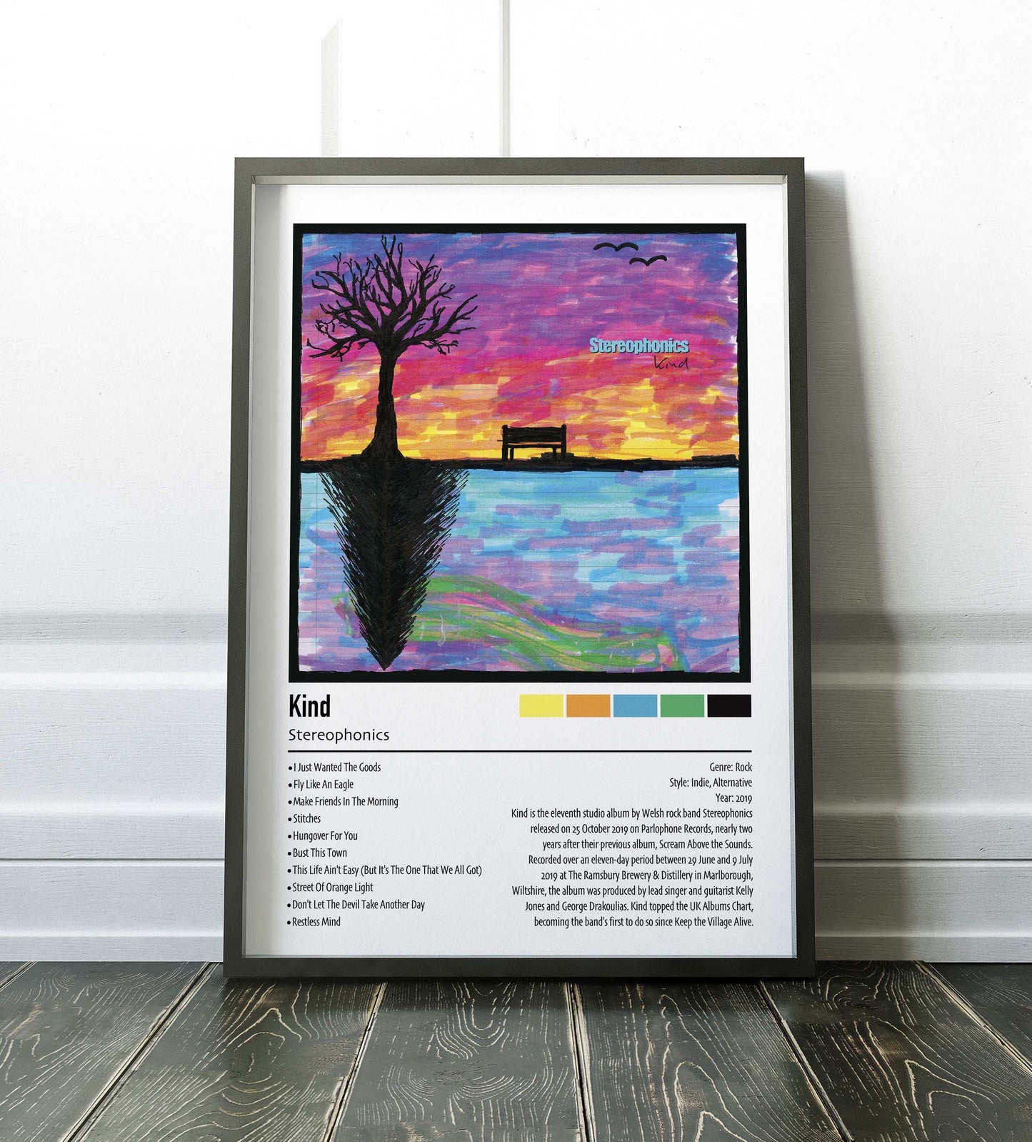 Stereophonics | Kind | Custom Album Cover Poster Print