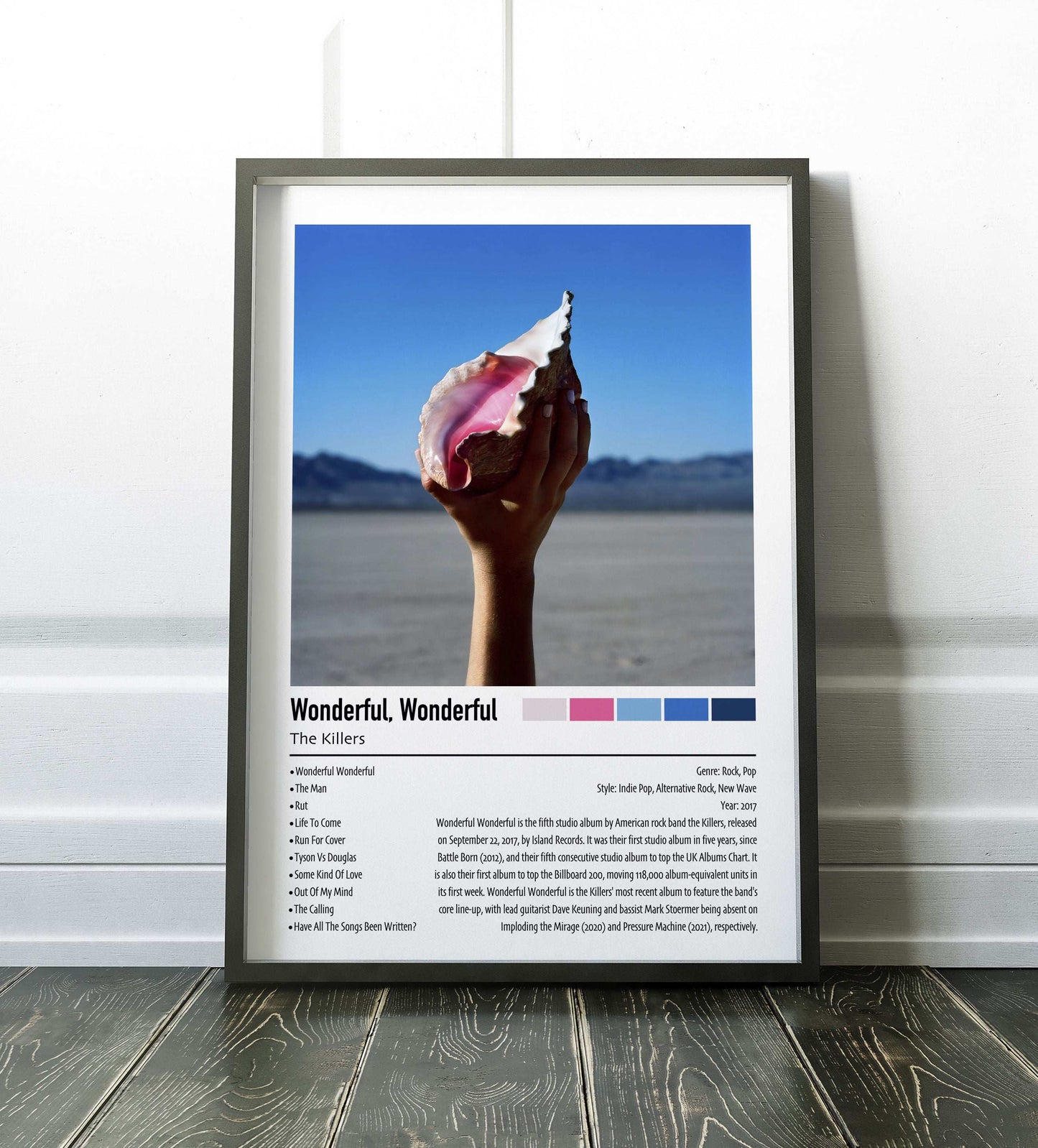 The Killers | Wonderful, Wonderful | Custom Album Cover Poster Print