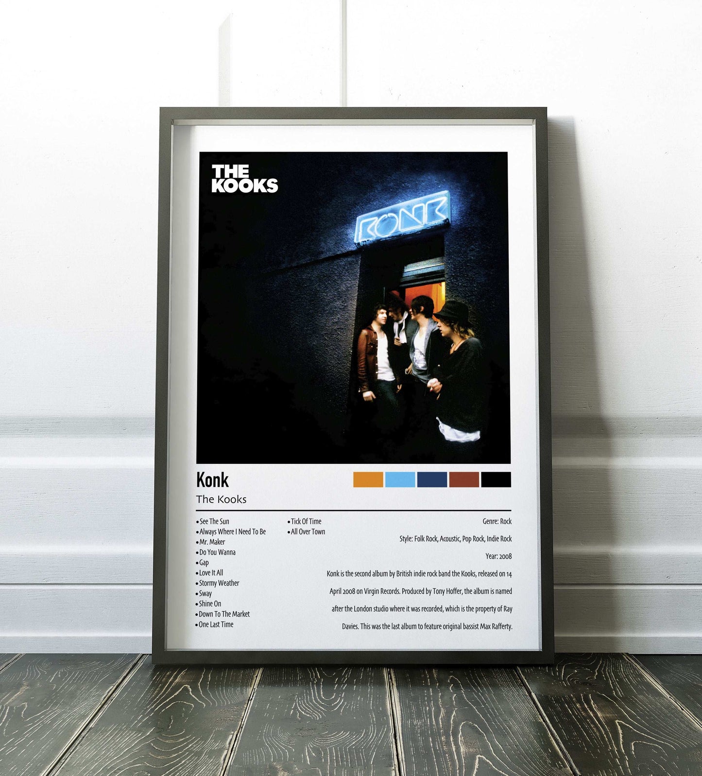 The Kinks | Konk | Custom Album Cover Poster Print