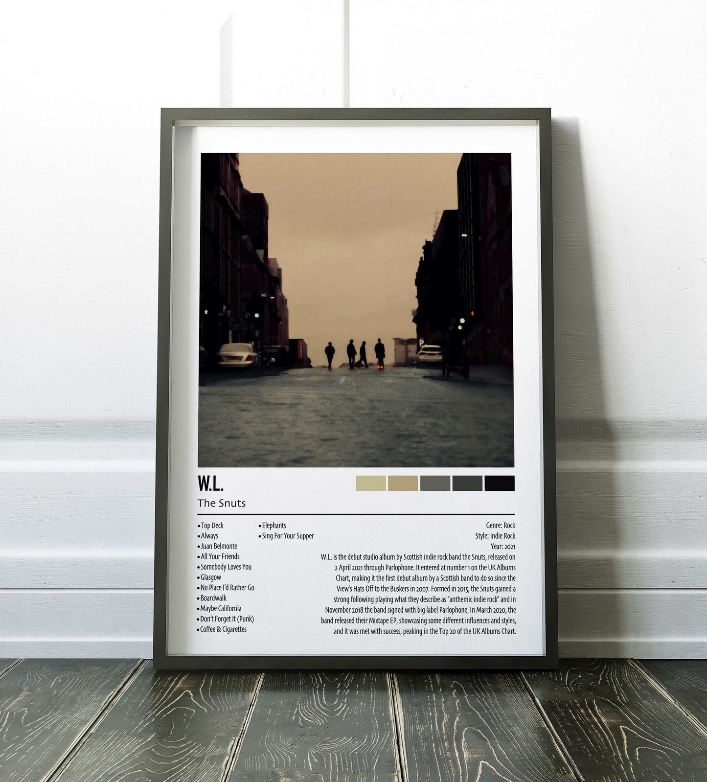 The Snuts | W.L. | Custom Album Cover Poster Print