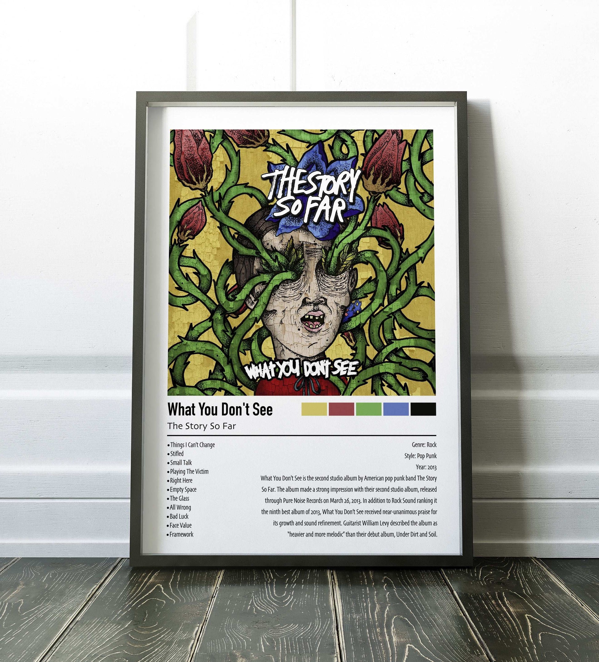 The Story So Far | What You Don't See | Custom Album Cover Poster Print