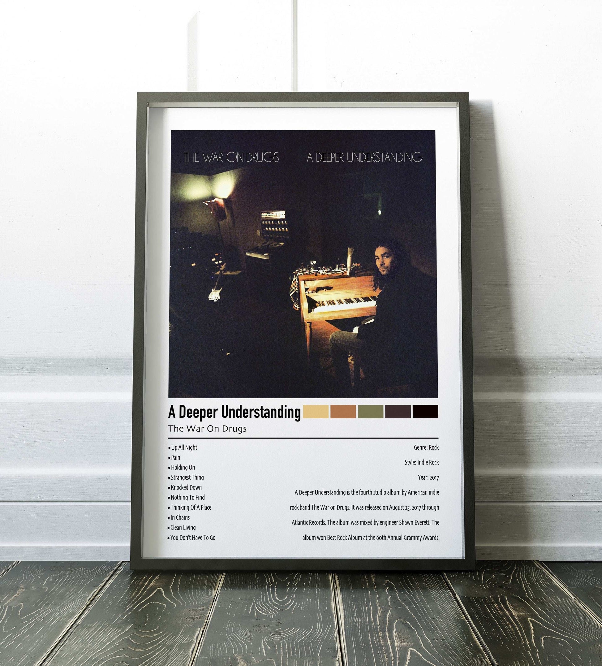 The War On Drugs | A Deeper Understanding | Custom Album Cover Poster Print