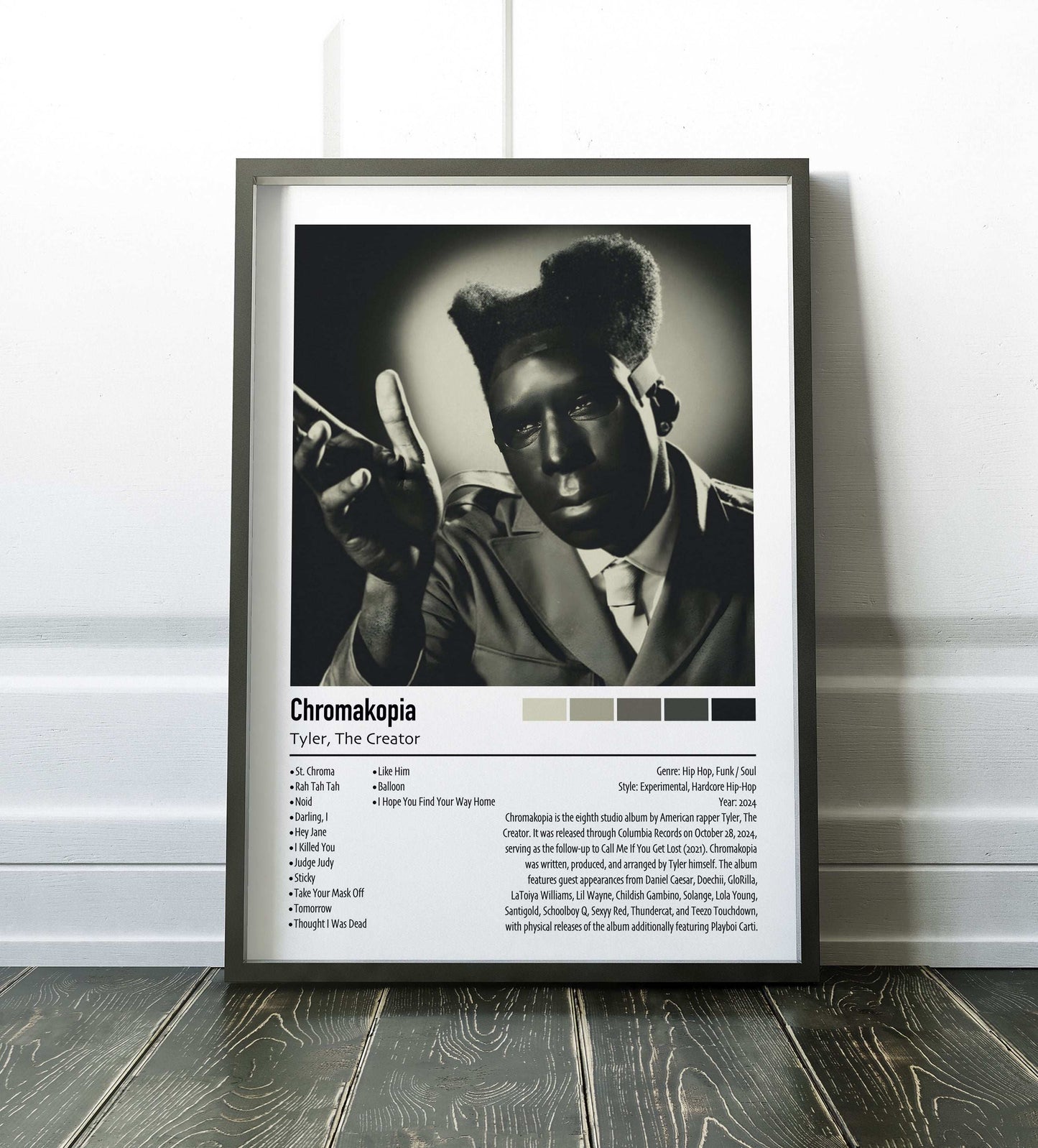 Tyler, The Creator | Chromakopia | Custom Album Cover Poster Print