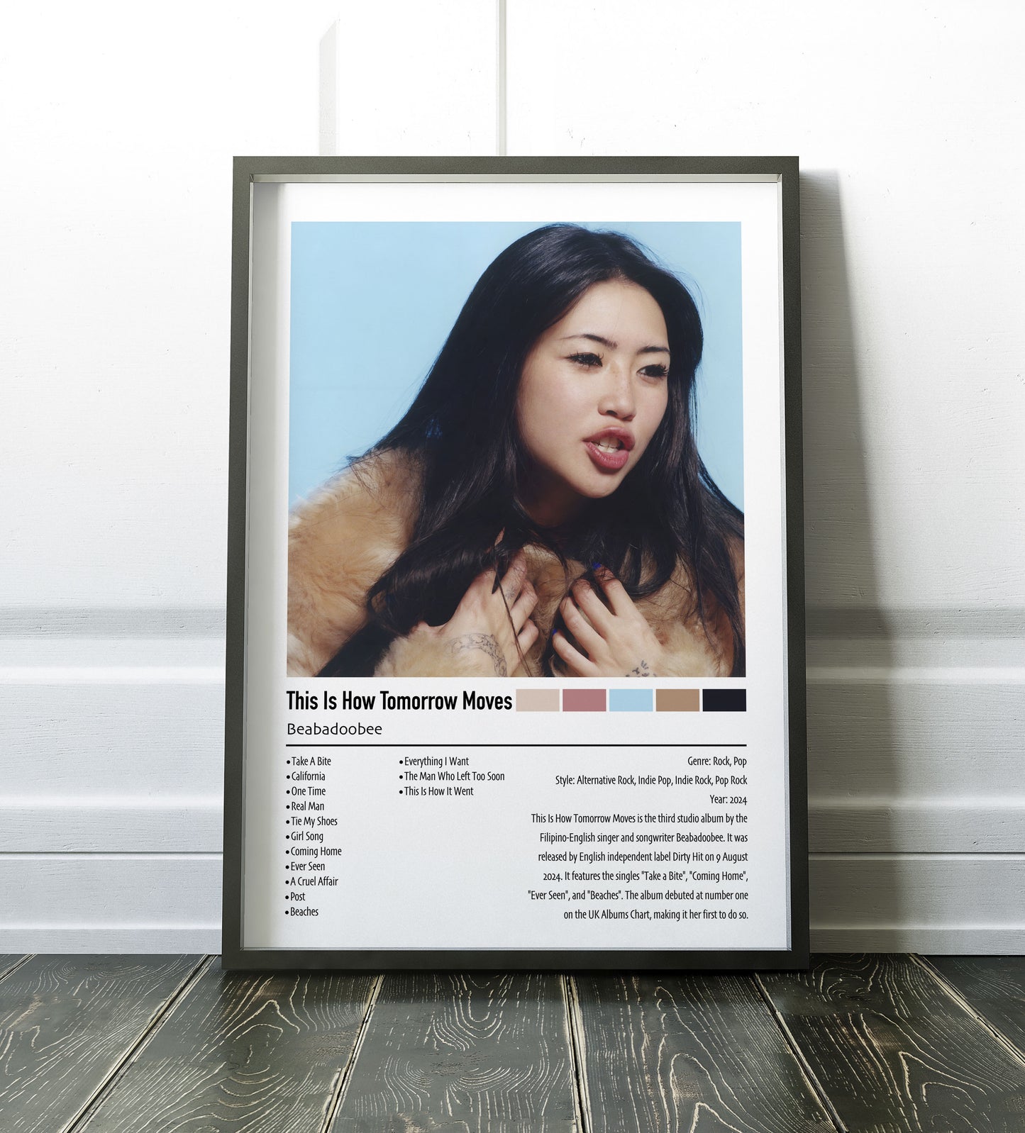 Beabadoobee | This Is How Tomorrow Moves | Custom Album Cover Poster Print