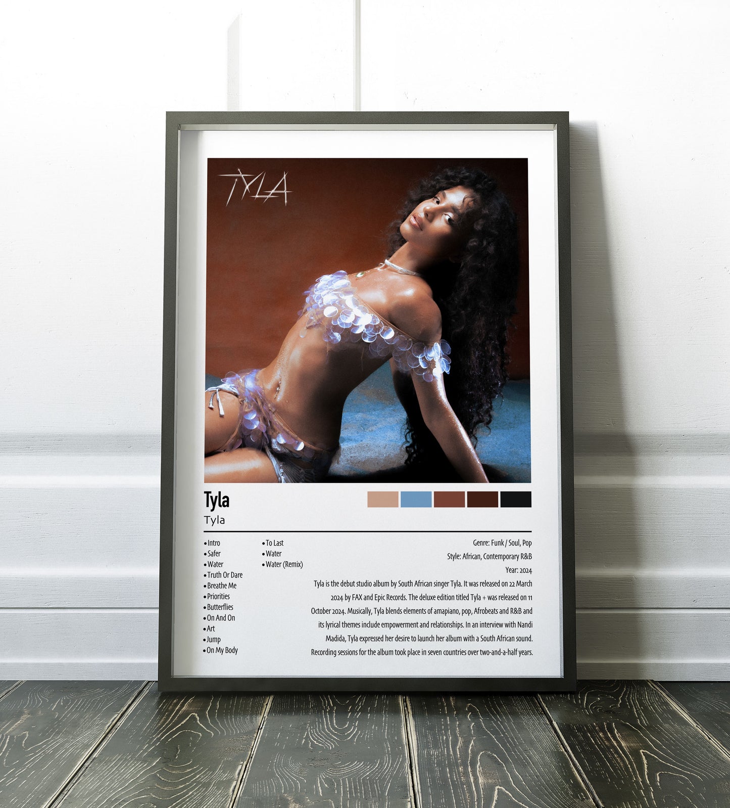 Tyla | Tyla | Custom Album Cover Poster Print
