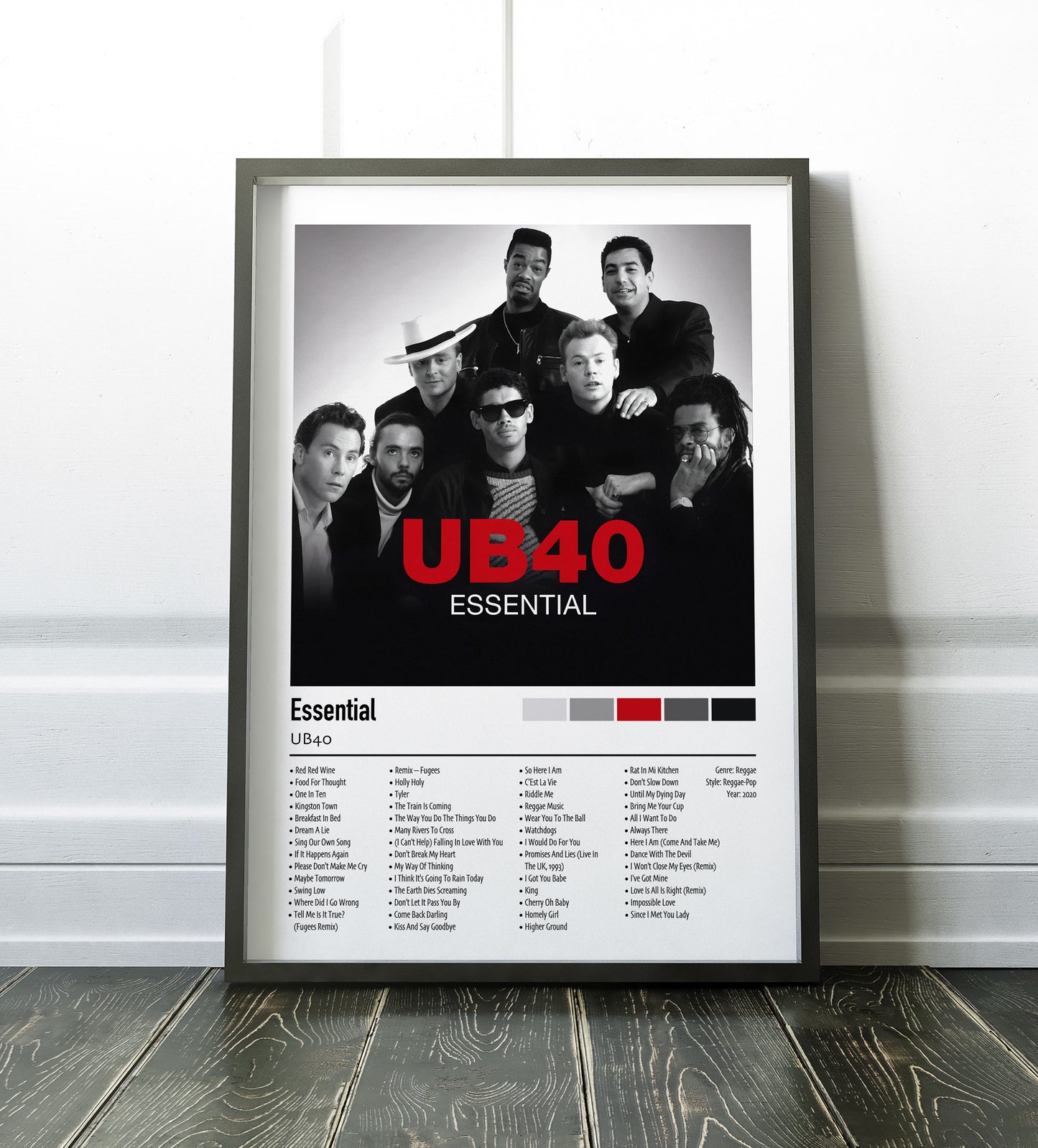 UB40 | Essential | Custom Album Cover Poster Print