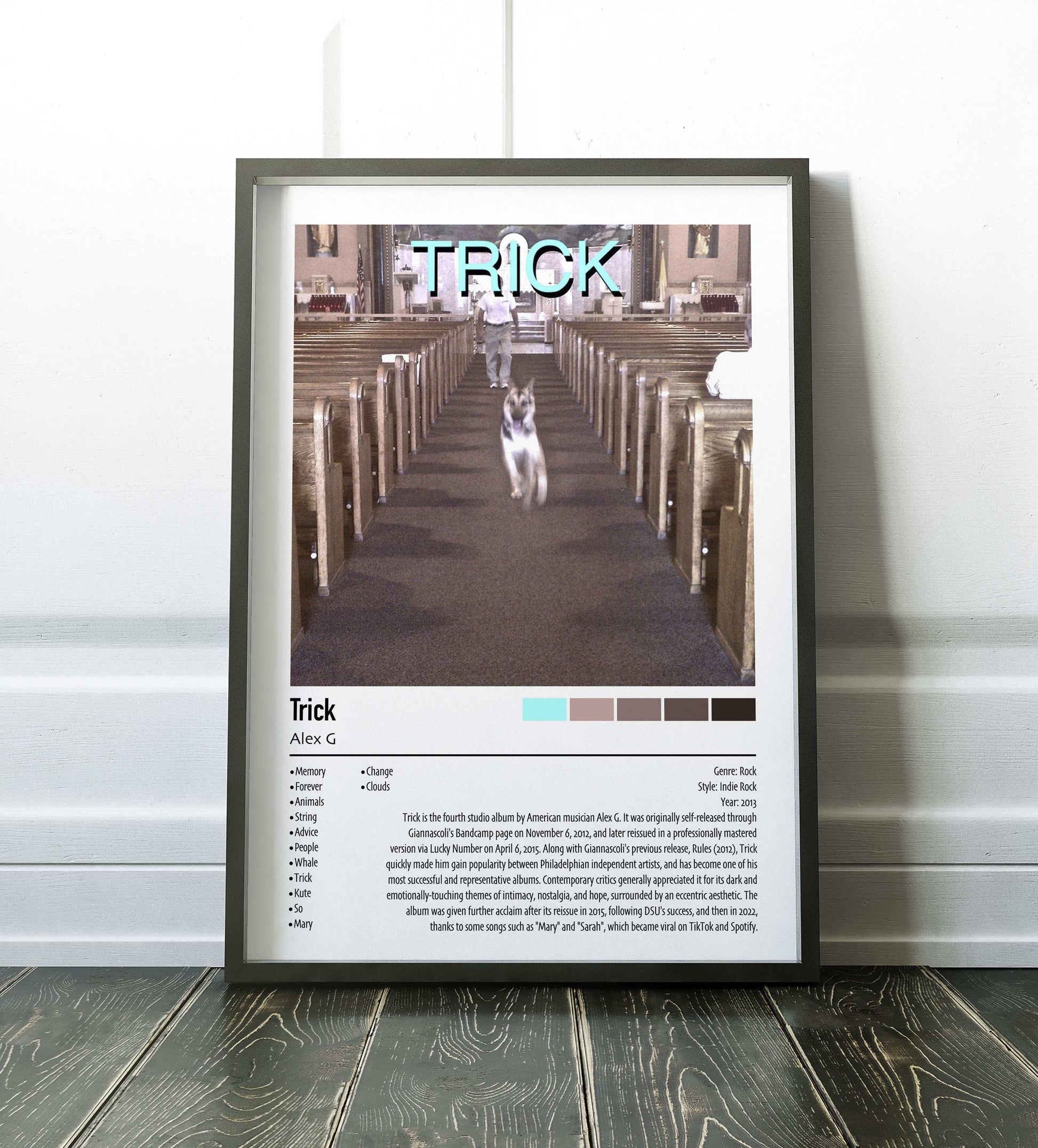 Alex G | Trick | Custom Album Cover Poster Print