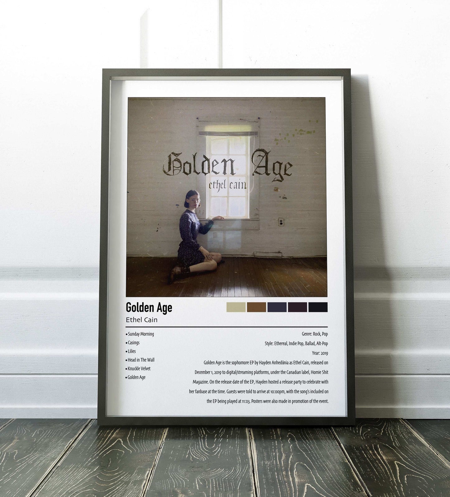 Ethel Cain | Golden Age | Custom Album Cover Poster Print