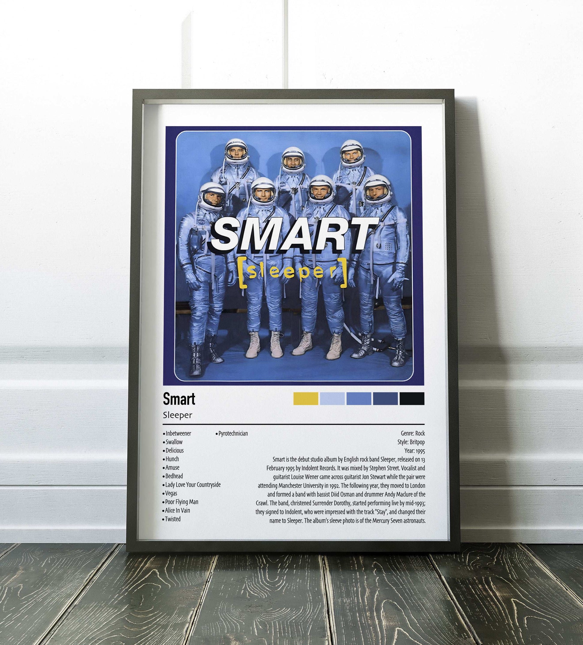 Sleeper | Smart | Custom Album Cover Poster Print