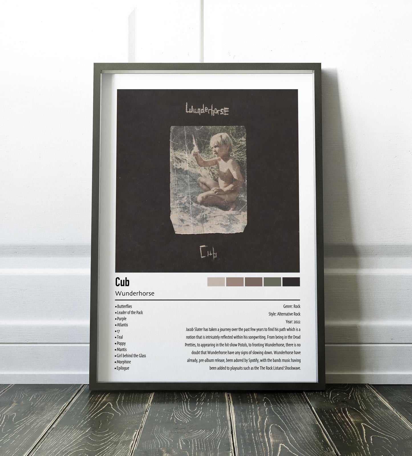 Wunderhorse | Cub | Custom Album Cover Poster Print