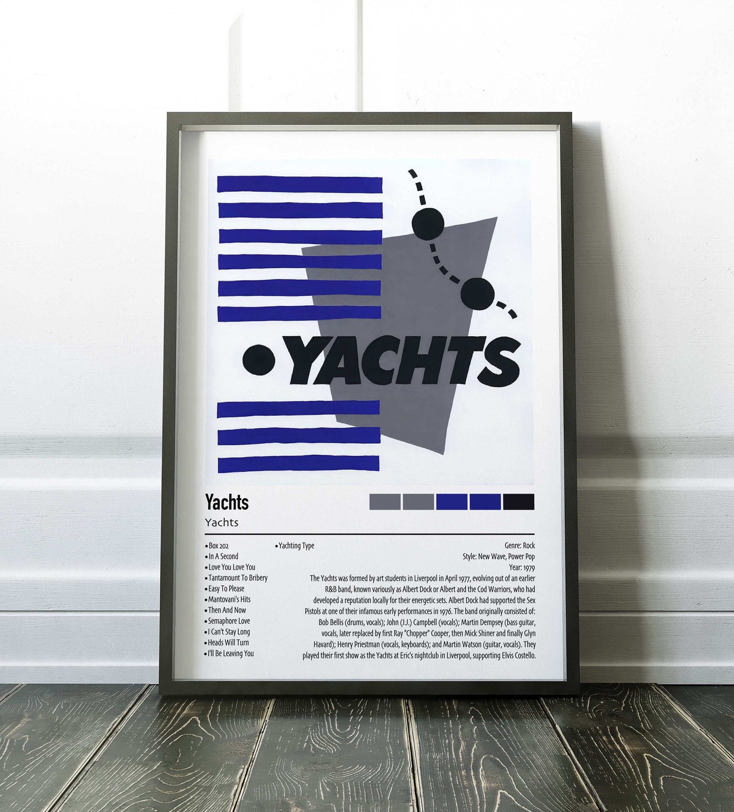 Yachts | Yachts | Custom Album Cover Poster Print
