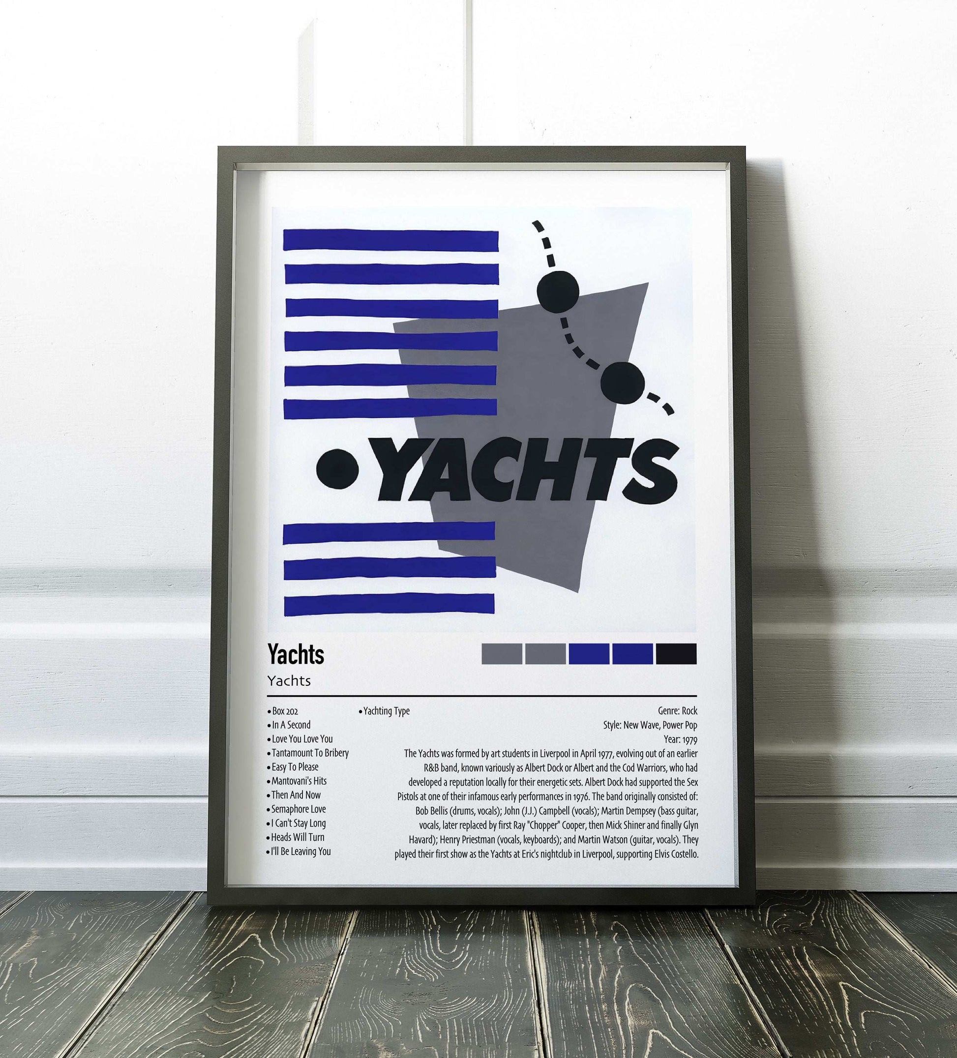 Yachts | Yachts | Custom Album Cover Poster Print